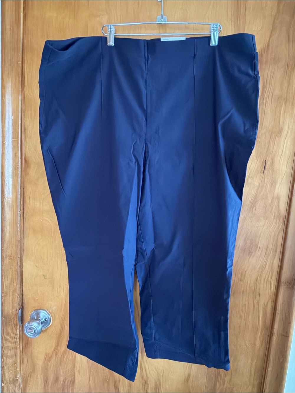 Rafaella Navy Straight-Leg Men's Dress Pants